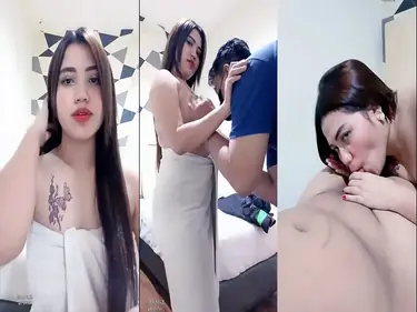 Bokep Jilbab VCS Ukhti Toket Bulat Colmek Kost poster