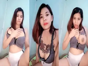 Bokep Live Miss Skye Jilat Puting Show Room poster